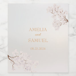 ヴィンテージエレガントパールロマ結婚ンス ワインラベル