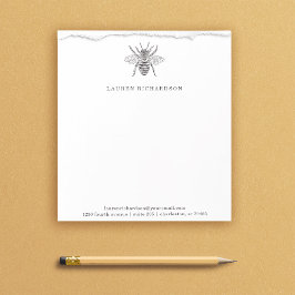 ヴィンテージエレガントビー ノートパッド