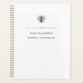 ヴィンテージエレガントビー プランナー手帳 (正面)