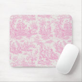 ヴィンテージエレガントピンクトイレデジュイ マウスパッド (マウス)