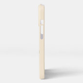 ヴィンテージエレガントピンクフローラモノグラム iPhoneケース (左側面)