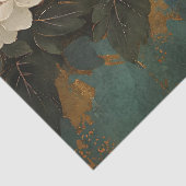 ヴィンテージエレガントピンクペオニーフローラアートデコップページ 薄葉紙 (詳細)