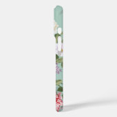 ヴィンテージエレガントピンクレッドローズパターン Case-Mate iPhoneケース (裏面 / 左)