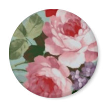 ヴィンテージエレガントピンクレッドローズ