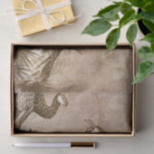 ヴィンテージエレガントピーコック 薄葉紙 (ギフト)