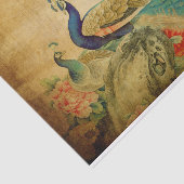 ヴィンテージエレガントピーコック 薄葉紙 (詳細)