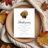 ヴィンテージエレガントファミリー懇親会感謝祭 招待状