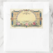 ヴィンテージエレガントフランスの国のシール 長方形シール (バッグ)