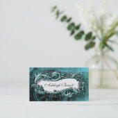 ヴィンテージエレガントフレームSteampunk名刺 名刺 (スタンド正面)