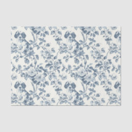 ヴィンテージエレガントフローラとドッグトイレデカップアート 薄葉紙