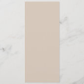 ヴィンテージエレガントフローラのリーフ結婚クレスト メニュー (裏面)