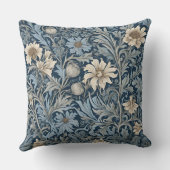 ヴィンテージエレガントフローラの母への退職金 クッション (裏面)