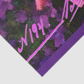 ヴィンテージエレガントフローラはがきティッシュペーパー 薄葉紙 (詳細)