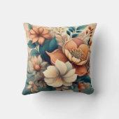 ヴィンテージエレガントフローラクッション クッション (裏面)