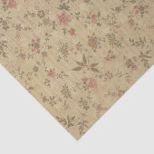 ヴィンテージエレガントフローラコラージュティッシュペーパー 薄葉紙 (詳細)