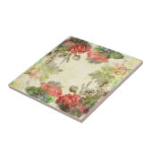 ヴィンテージエレガントフローラタイル タイル (側面)