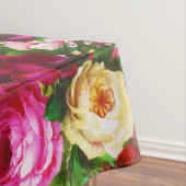 ヴィンテージエレガントフローラバラガーデンブロッサム テーブルクロス (インサイチュ)