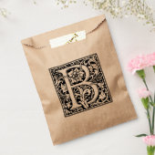 ヴィンテージエレガントフローラ文字Bモノグラム フェイバーバッグ (封をした状態)