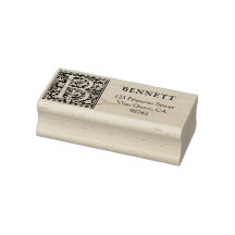 ヴィンテージエレガントフローラ文字Bモノグラム