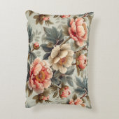 ヴィンテージエレガントフローラ アクセントクッション (裏面(縦))