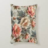 ヴィンテージエレガントフローラ アクセントクッション (正面(垂直))