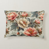 ヴィンテージエレガントフローラ アクセントクッション (裏面)