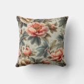 ヴィンテージエレガントフローラ クッション (裏面)