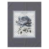 ヴィンテージエレガントブルーチノイスリートイレデジュイ テーブルクロス (正面)