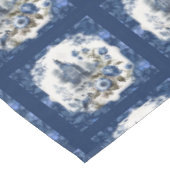 ヴィンテージエレガントブルートワールデジュウモノグラム テーブルクロス (アングル)