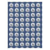 ヴィンテージエレガントブルートワールデジュウモノグラム テーブルクロス (正面)