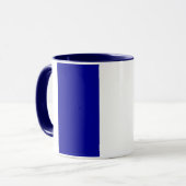 ヴィンテージエレガントペルー国旗の陶磁器 マグカップ (正面左)