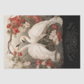 ヴィンテージエレガントボホビクトリアンロマンチックスワンス 薄葉紙 (正面)