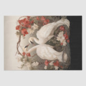 ヴィンテージエレガントボホビクトリアンロマンチックスワンス 薄葉紙 (正面)