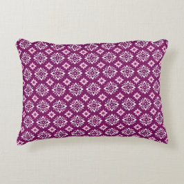 ヴィンテージエレガントボホ花柄 アクセントクッション