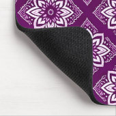 ヴィンテージエレガントボホ花柄 マウスパッド (コーナー)