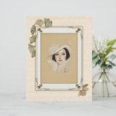 ヴィンテージエレガントポルタイトスクラップブック紙 (スタンド正面)