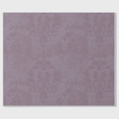 ヴィンテージエレガントマウブダマスクすべての行事 ラッピングペーパー (フラット)