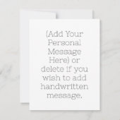 ヴィンテージエレガントムーンライトセレニティパステルトーン ノートカード (裏面)