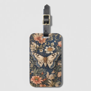 ヴィンテージエレガントモスウィリアムインスパイアモリス ラゲッジタグ