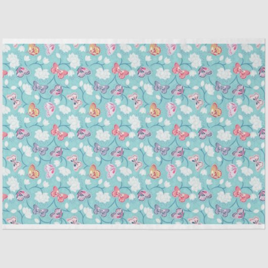 ヴィンテージエレガントモダンフローラ 薄葉紙 (正面)