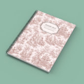 ヴィンテージエレガントライトブラウントワールデジュウスモール ノートブック