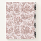 ヴィンテージエレガントライトブラウントワールドゥジュウ ノートブック (裏面)