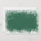 ヴィンテージエレガントレッドベリーメリークリスマスフォト シーズンカード (裏面)