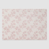 ヴィンテージエレガントレッドローズ紙チンツティッシュペーパー 薄葉紙 (正面)