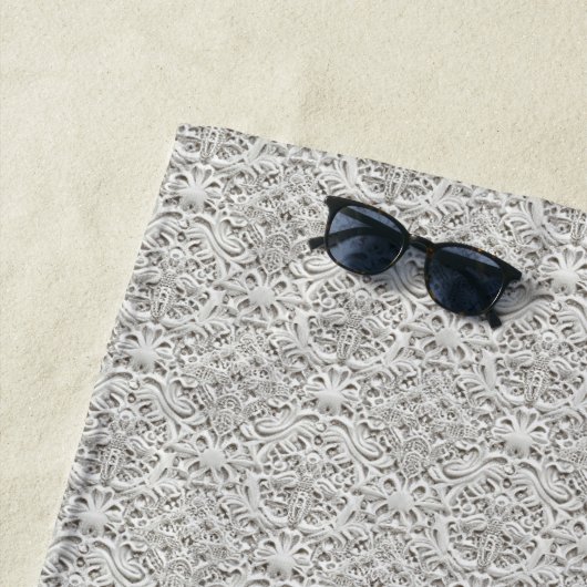 ヴィンテージエレガントレース ビーチタオル (インサイチュ)