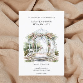 ヴィンテージエレガントロマンチックウェディング招待状 招待状