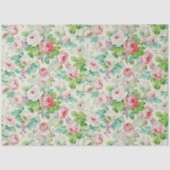 ヴィンテージエレガント人気があるフローラバラ 薄葉紙 (正面)