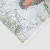 ヴィンテージエレガント冬季クリスマスロビンズデコパージュ 薄葉紙 (詳細)