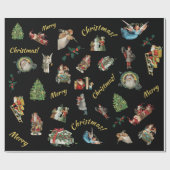 ヴィンテージエレガント包装紙 ラッピングペーパー (フラット)