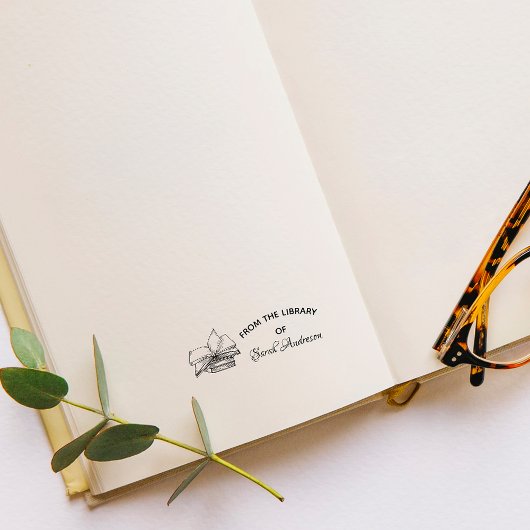 ヴィンテージエレガント図書 セルフインキングスタンプ